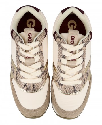 Sneakers de color taupe Gioseppo Hemlock 76490-P