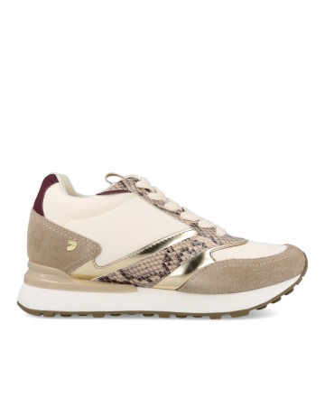 Sneakers de color taupe Gioseppo Hemlock 76490-P