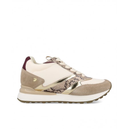 Sneakers de color taupe Gioseppo Hemlock 76490-P