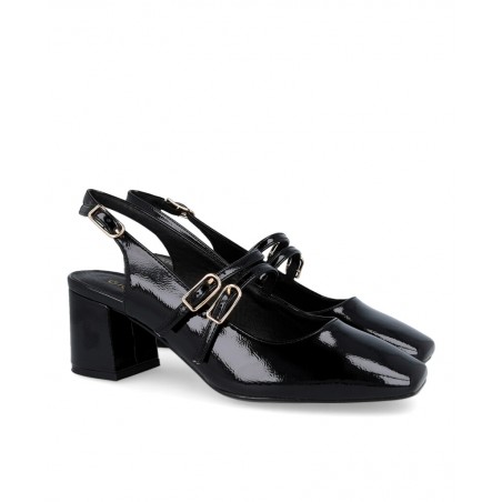 Black Color Gioseppo Sodus 73272-P Heeled Shoes