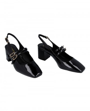 Black Color Gioseppo Sodus 73272-P Heeled Shoes