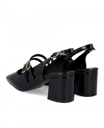 Black Color Gioseppo Sodus 73272-P Heeled Shoes