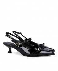 Black Pointed Gioseppo Sabin 76190-M Heels