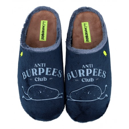 Pantuflas azules Hot Potatoes Trimont 77023-P