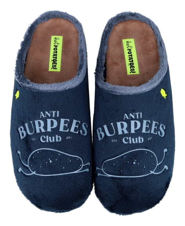 Pantuflas azules Hot Potatoes Trimont 77023-P Pantuflas azules Hot Potatoes Trimont 77023-P