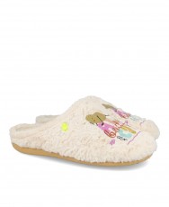 Zapatillas de pelo Hot Potatoes Pancras 77021-P Zapatillas de pelo Hot Potatoes Pancras 77021-P