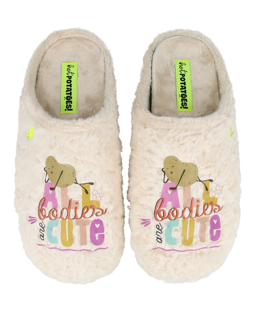 Zapatillas de pelo Hot Potatoes Pancras 77021-P