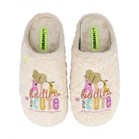 Zapatillas de pelo Hot Potatoes Pancras 77021-P