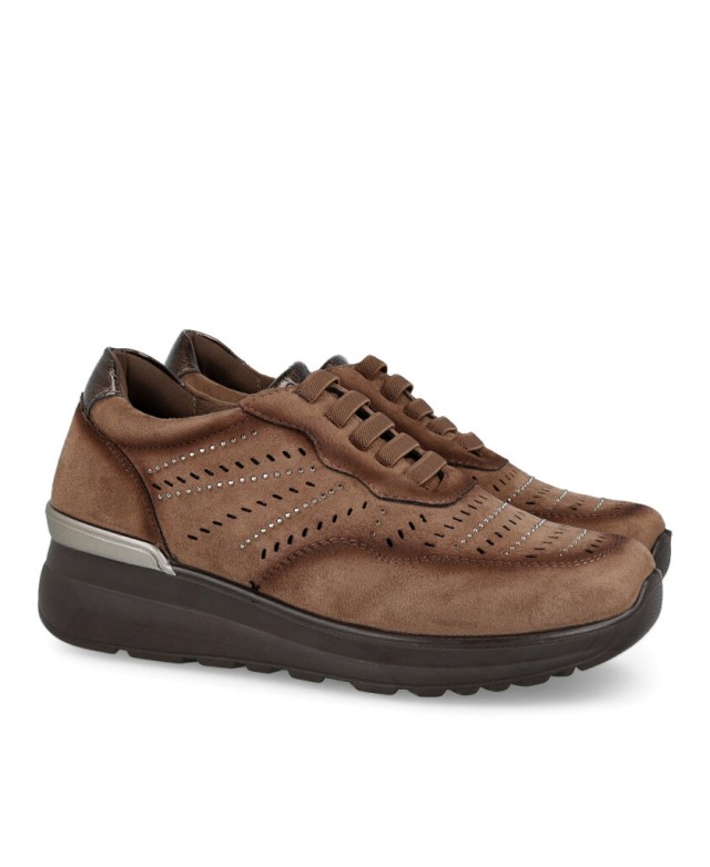Perforated and Shiny Amarpies 29393 Sneakers Perforated and Shiny Amarpies 29393 Sneakers