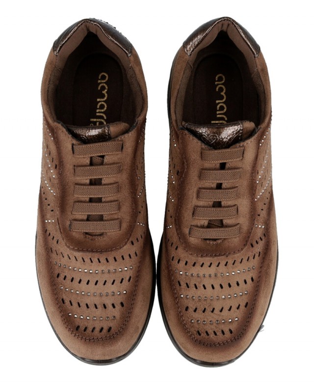 Perforated and Shiny Amarpies 29393 Sneakers Perforated and Shiny Amarpies 29393 Sneakers