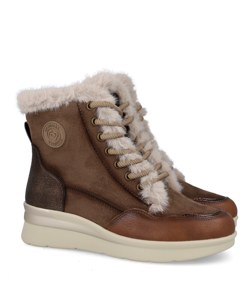 Warm Amarpies 29423 Women's Wedge Shoes