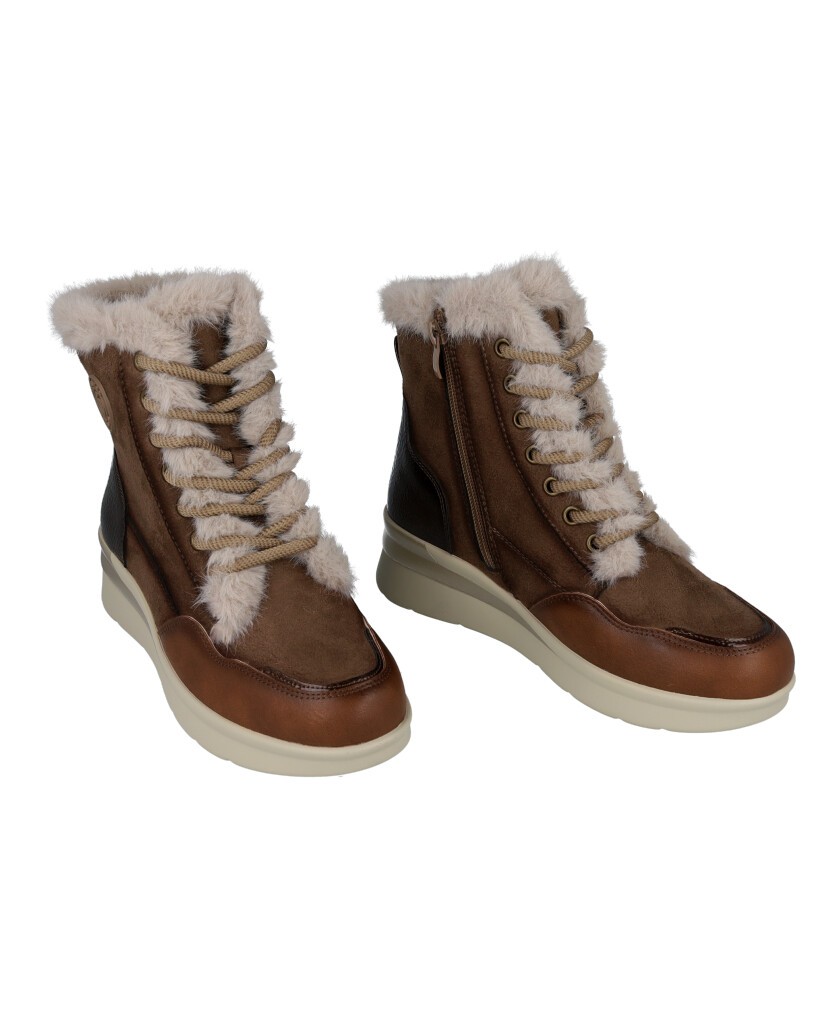 Zapatos cálidos de mujer con cuña Amarpies 29423