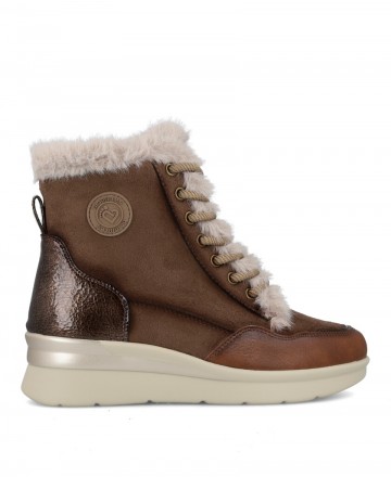 Zapatos cálidos de mujer con cuña Amarpies 29423