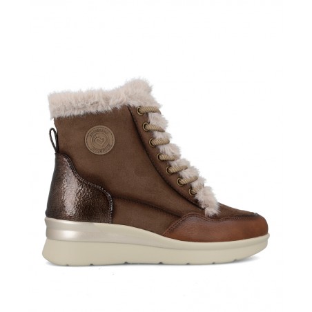 Zapatos cálidos de mujer con cuña Amarpies 29423