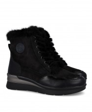 Botines negros con forro abrigo Amarpies 29423 Botines negros con forro abrigo Amarpies 29423