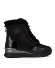 Botines negros con forro abrigo Amarpies 29423 Botines negros con forro abrigo Amarpies 29423