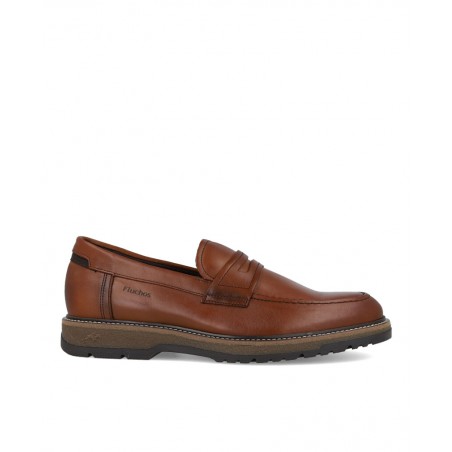 Fluchos F2324 brown leather loafers