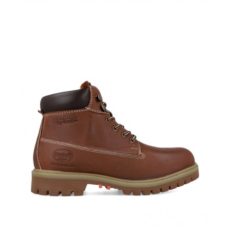 Botines marrones con suela track Dockers 53AX003
