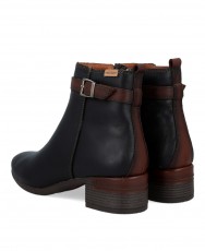 Pikolinos Málaga W6W-8622C1 Black Leather Ankle Boots