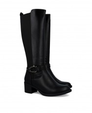 Botas altas con tacón de 5 cm Amarpies 29510