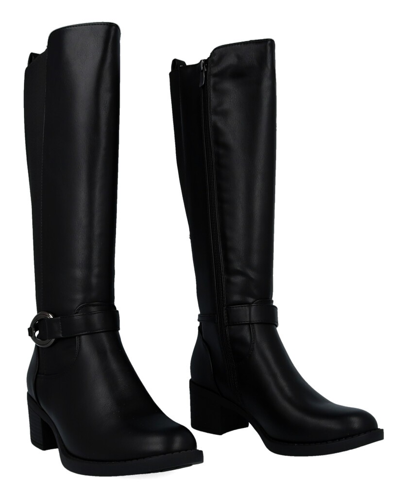 Botas altas con tacón de 5 cm Amarpies 29510