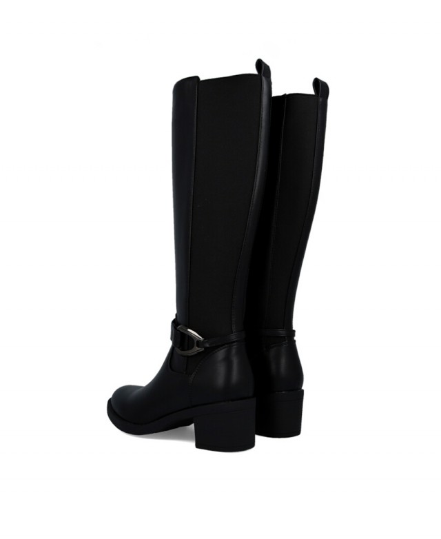 Botas altas con tacón de 5 cm Amarpies 29510