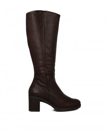 h2Botas altas marrones hechas de piel Porronet 4782 h2 pAporta calidez y estilo a tus conjuntos con las botas de cana alta Porr