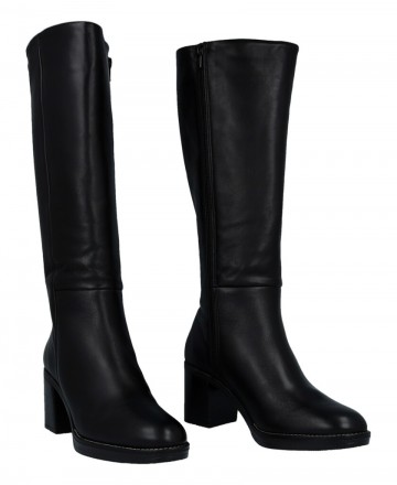 h2Bota negra con cierre de cremallera Porronet 4782 h2 pUn clasico infalible que no puede faltar en tu coleccion las Porronet 4