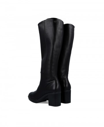 h2Bota negra con cierre de cremallera Porronet 4782 h2 pUn clasico infalible que no puede faltar en tu coleccion las Porronet 4