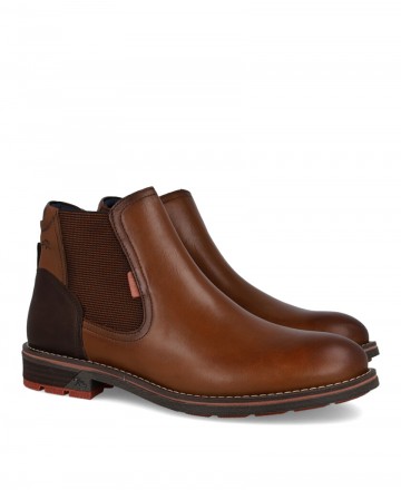 Fluchos F1343 Camel Leather Ankle Boots