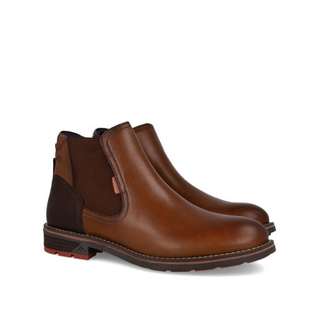Fluchos F1343 Camel Leather Ankle Boots