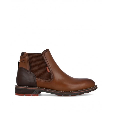 Fluchos F1343 Camel Leather Ankle Boots