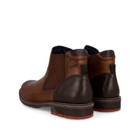 Fluchos F1343 Camel Leather Ankle Boots