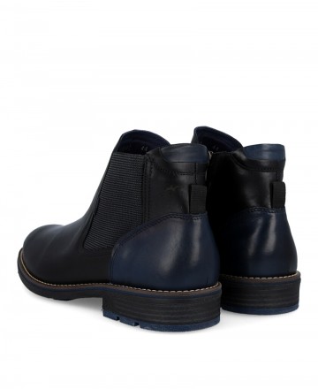 Botín negro con plantilla extraíble Fluchos F1343