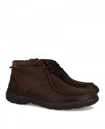 Fluchos F1881 Brown Casual Mid-Shaft Loafer