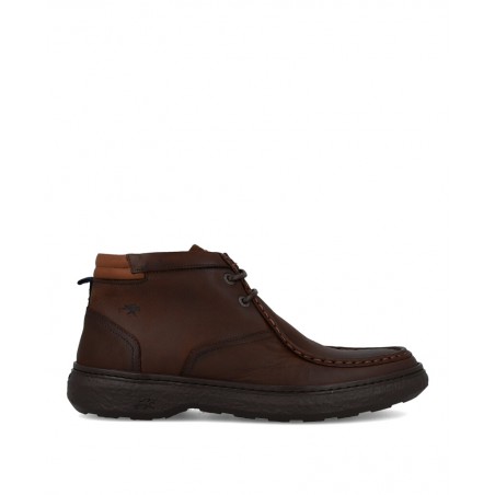 Mocasín marrón casual de caña media Fluchos F1881
