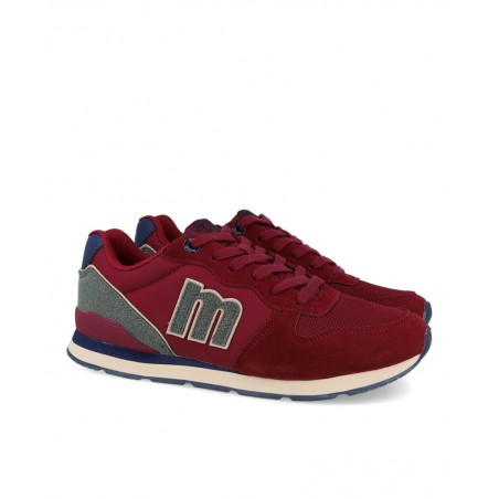 Men's Burgundy Sneakers Mustang 84467