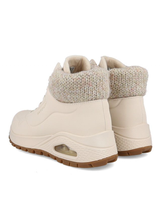 Botín cuña Skechers Uno rugged darling days 167988