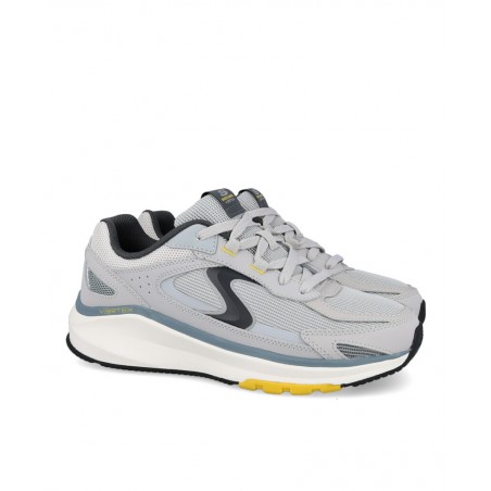 Men's Grey Casual Sneaker Skechers Relaxed Fit 233076