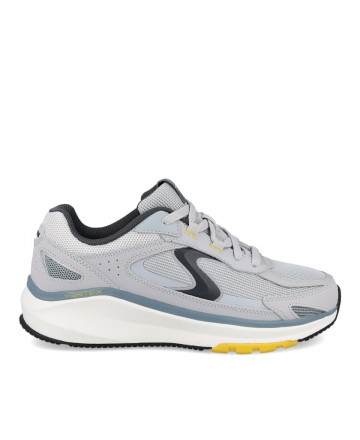 Men's Grey Casual Sneaker Skechers Relaxed Fit 233076