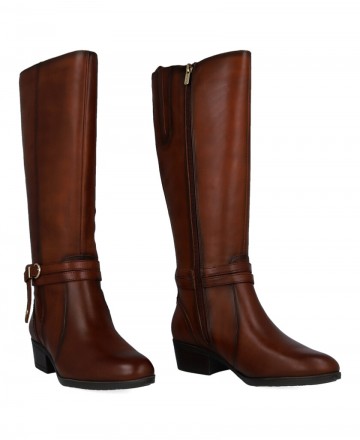Pikolinos Daroca W1U-9764 Leather Color Tall Boots