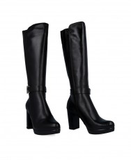 Botas negras con abalorio Patricia Miller 6955