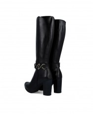 Botas negras con abalorio Patricia Miller 6955