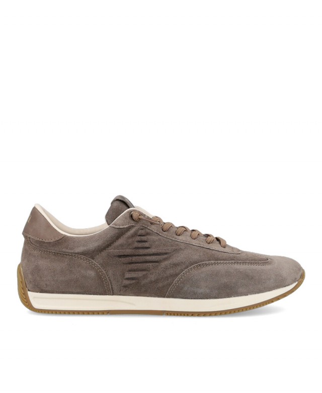 Cetti C-1381 Taupe Casual Leather Sneakers