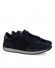 Cetti C-1381 Navy Blue Leather Sneakers
