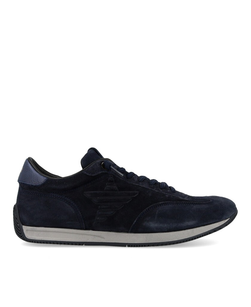 Cetti C-1381 Navy Blue Leather Sneakers