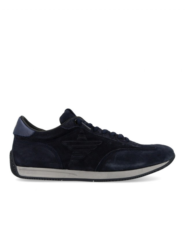 Cetti C-1381 Navy Blue Leather Sneakers