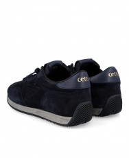 Cetti C-1381 Navy Blue Leather Sneakers