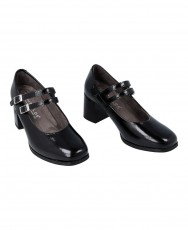 Pitillos 10831 Mary Jane Style Leather Heels