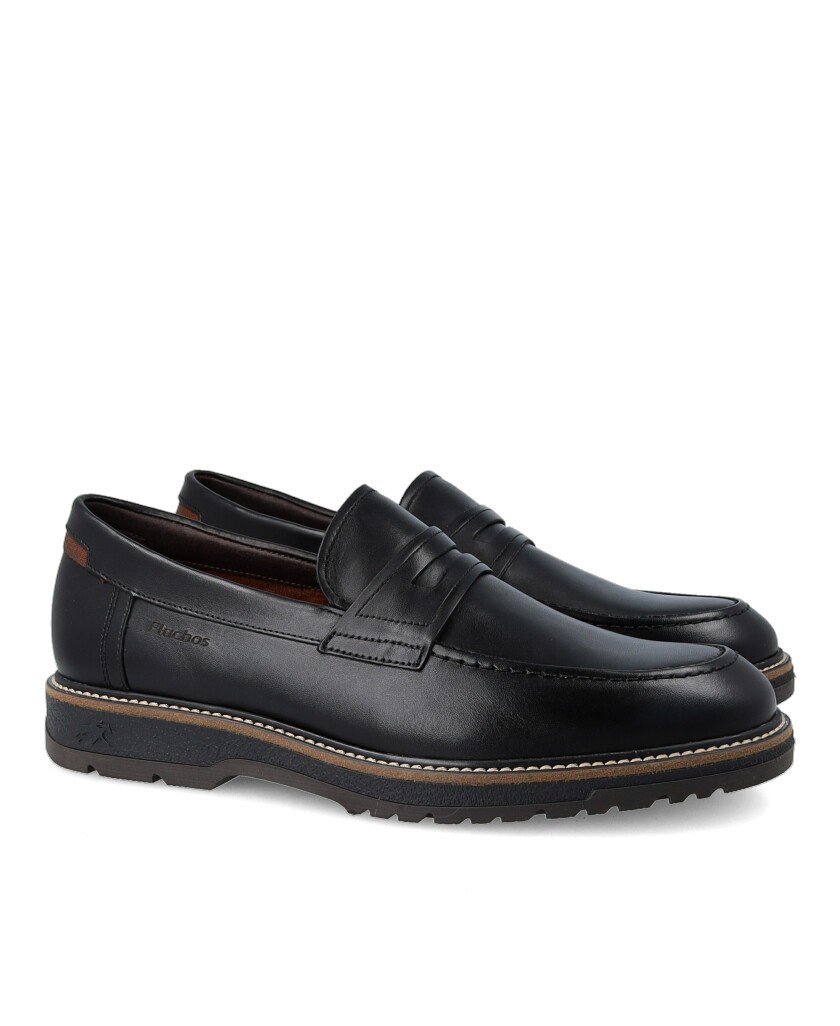 Fluchos F2324 Loafers with Removable Insole